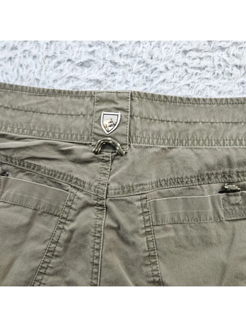 Kuhl Shorts 32 (Fits 33x10) Renegade Rock Khaki Hiking STYLE#5125 *Pinhole